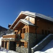The exterior of Chalet L'Erine
