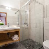 Chalet Charmille's smart ensuite shower rooms