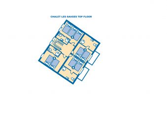 Chalet Les Sauges Top Floor