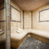 Nothing like a good steam at the end of the day - check out Chalet Les Sauges!
