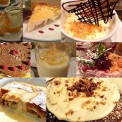 Dessert are part of our 3 course menu.