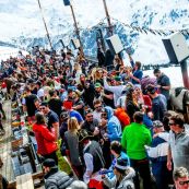 Meribel has the best skiing followed by the best apres ski too!!